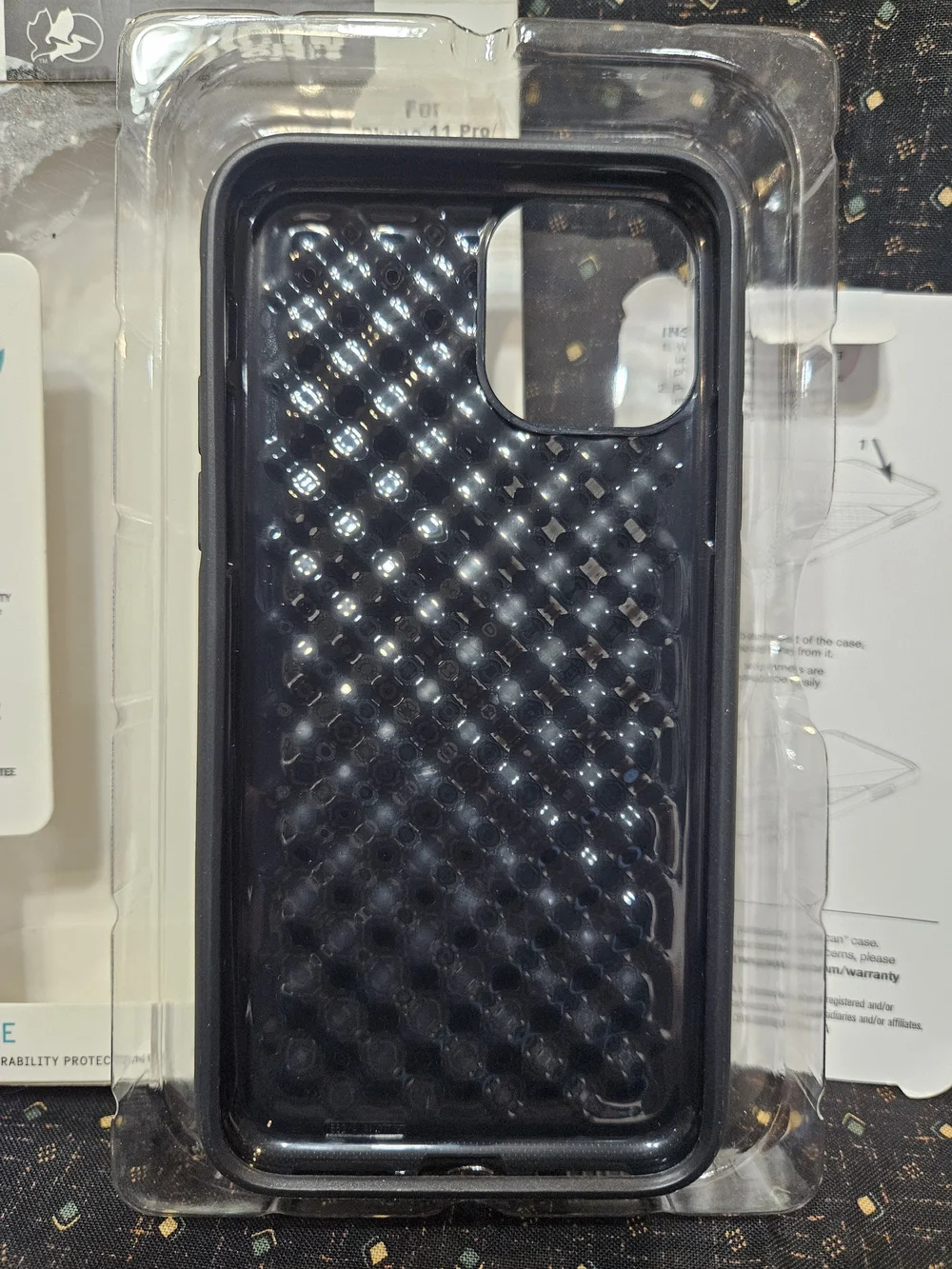 Pelican Rogue Case for iPhone in Black with Tempered Glass Screen Protector